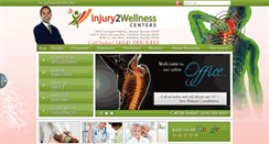 Desktop Screenshot of injury2wellness.com